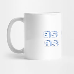 As right as rain Mug